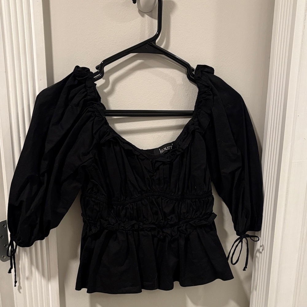 Few Moda Kourt Black Blouse